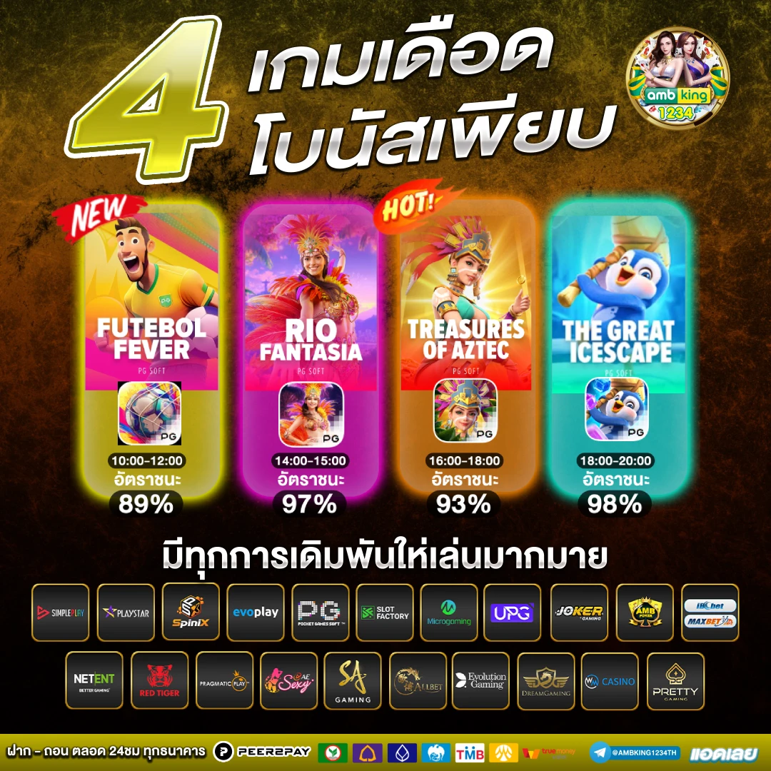 เว็บพนันออนไลน์pg - แบนเนอร์โปรโมชั่น
