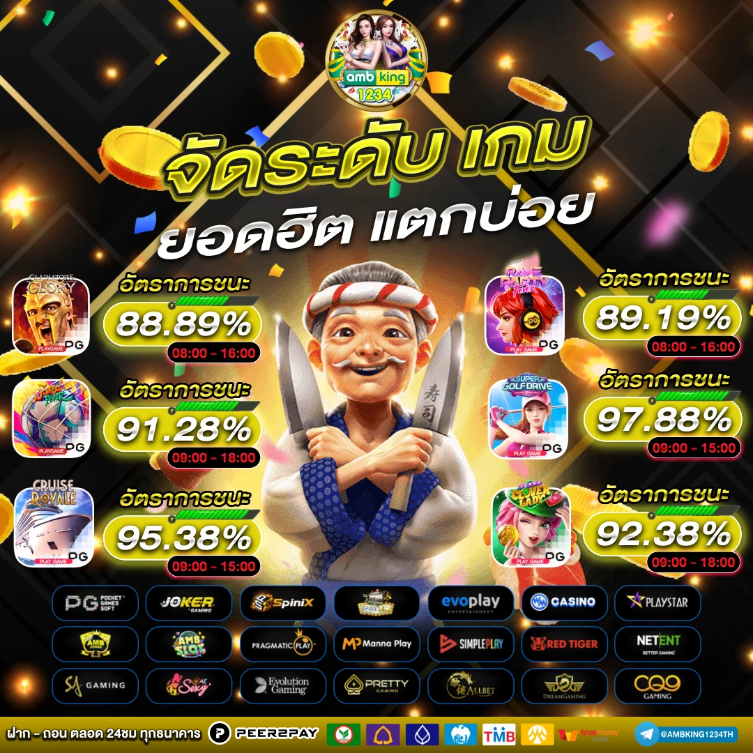 เว็บเดิมพัน - แบนเนอร์โปรโมชั่น