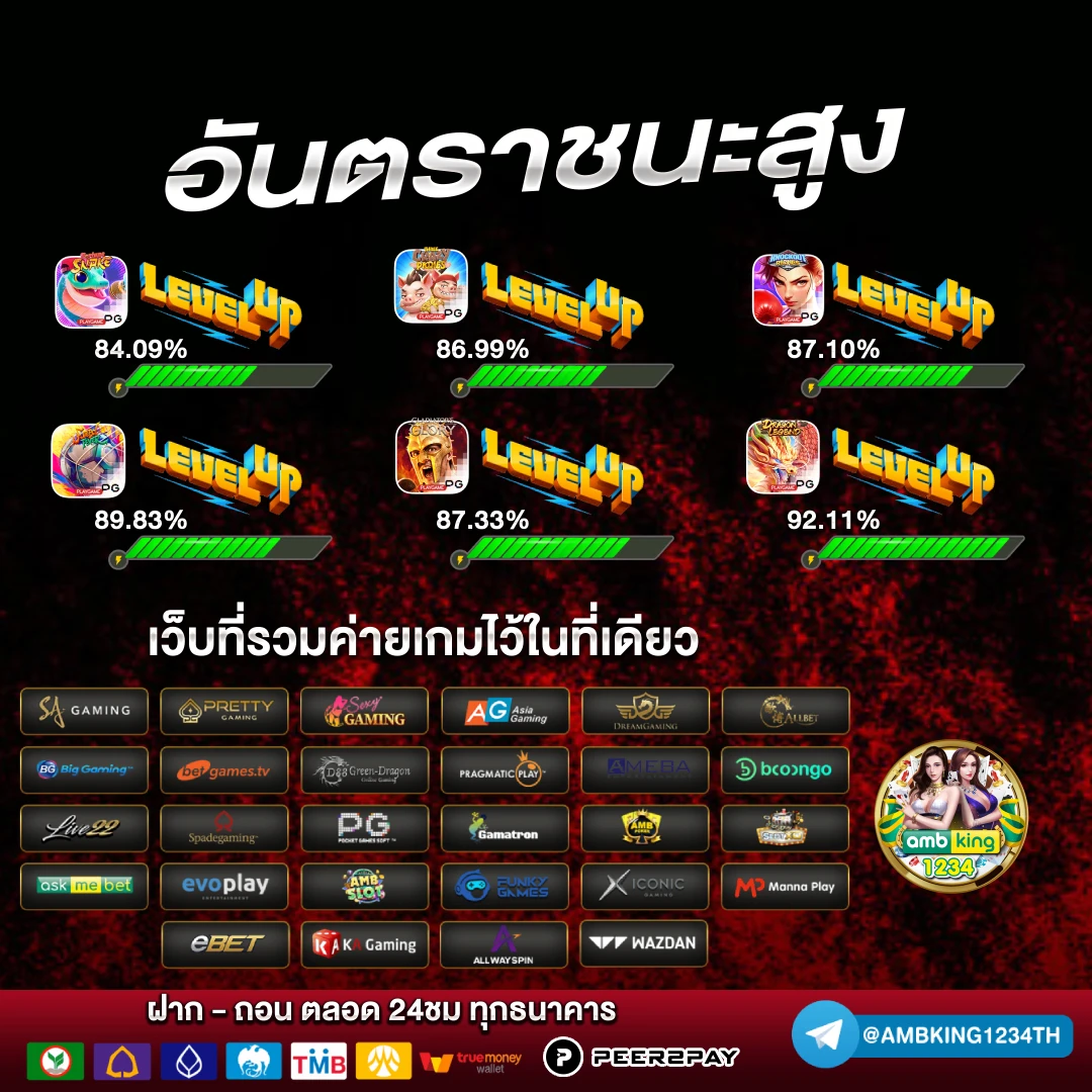 จัดอันดับเว็บสล็อต - แบนเนอร์โปรโมชั่น